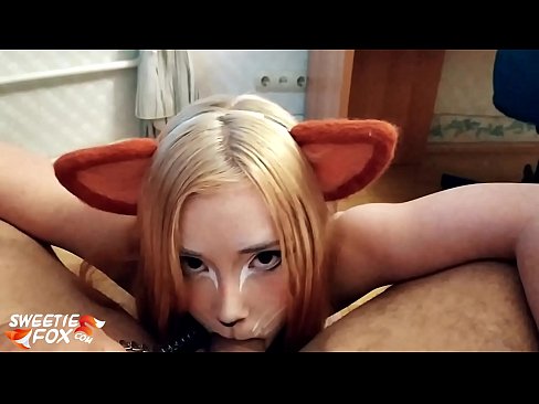 ❤️ Kitsune yutmoq Dik va uning og'ziga cum Super seksda bizda ❌️